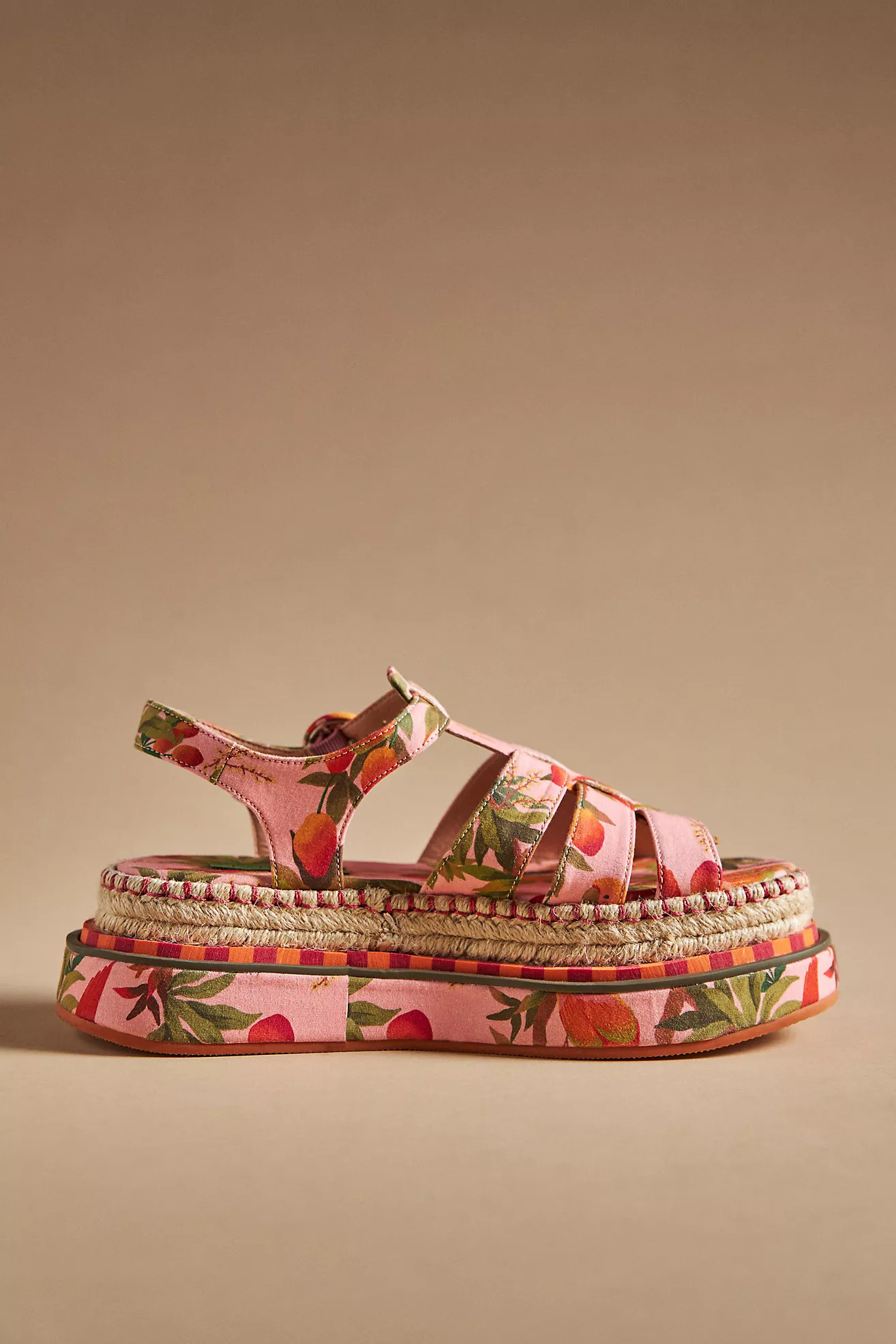Farm Rio Mango Trees Espadrille Platform Sandals | Anthropologie (US)
