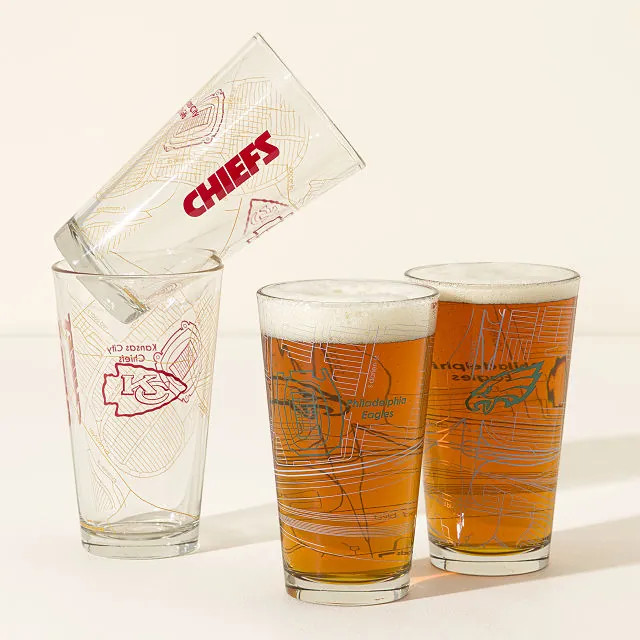 Your NFL City Pint Glass - Set of 2 | UncommonGoods