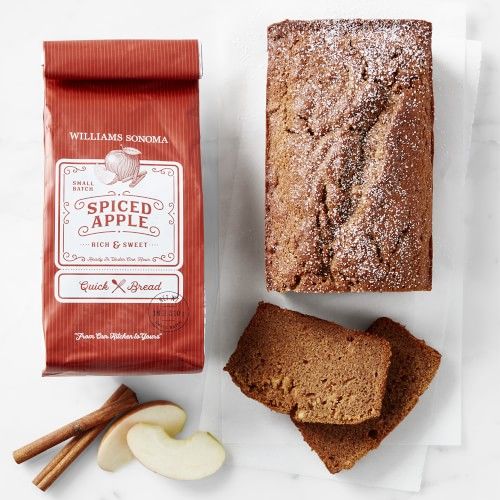 Williams Sonoma Spiced Apple Quick Bread Mix, Set of 2 | Williams-Sonoma
