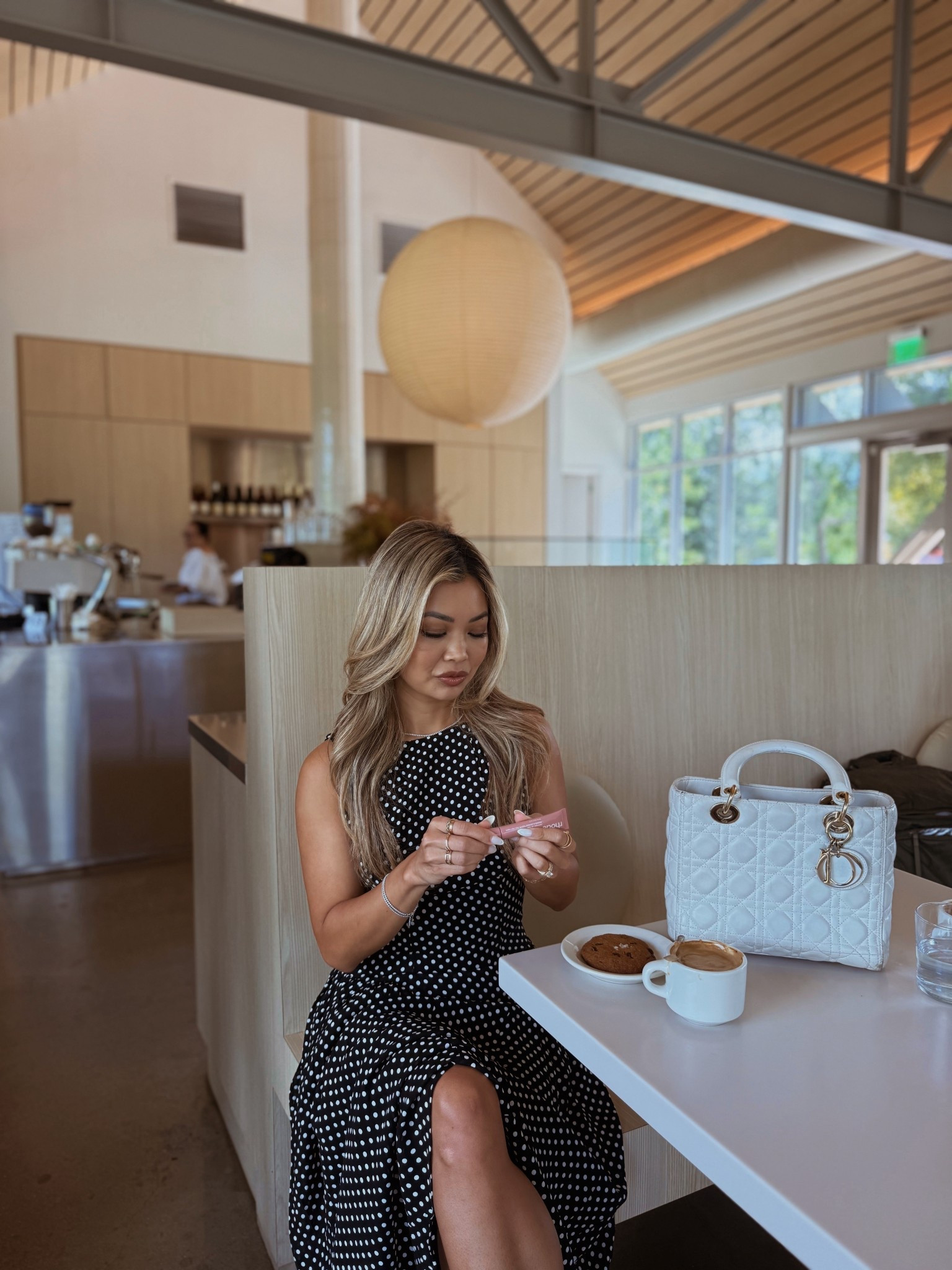 Another of this all season polka dot beauty.