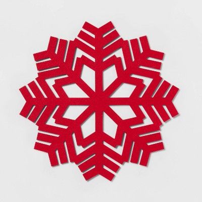Felt Snowflake Charger - Wondershop™ | Target