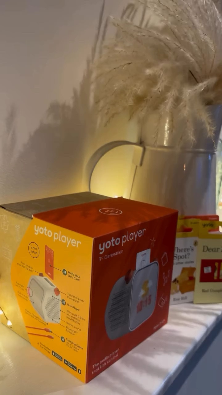 Have you tried to minimise screen time but without any joy? The @yotoplay is a perfect alternative 📚

There's a library of over 1200 of the world best audiobooks and is suitable for children of all ages. 

It has spurred so much curiosity from Lydia, and she loves to listen to the stories whilst she's playing, or before bedtime to wind down. 

100% one for your toddlers Christmas list 👌🏻

.
.
.
#yotoplayer #yoto #storytime #lessscreentime #screentime #motherhood #relatablemum #firsttimemum #ukmums #motherhood #parenting #toddlerchristmasgifts #christmasgiftguide

#LTKfamily #LTKgiftguide #LTKkids