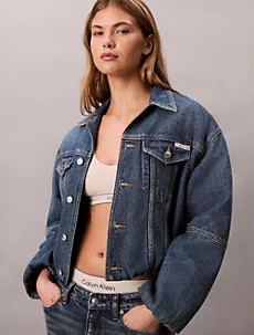 Denim Bubble Jacket | Calvin Klein | Calvin Klein (US)