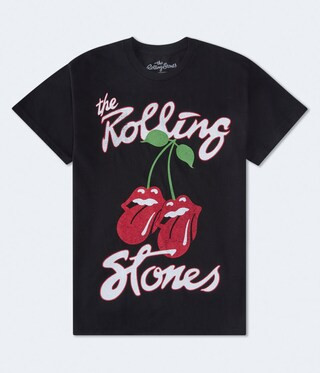 Rolling Stones Cherry Oversized Graphic Tee | Aeropostale