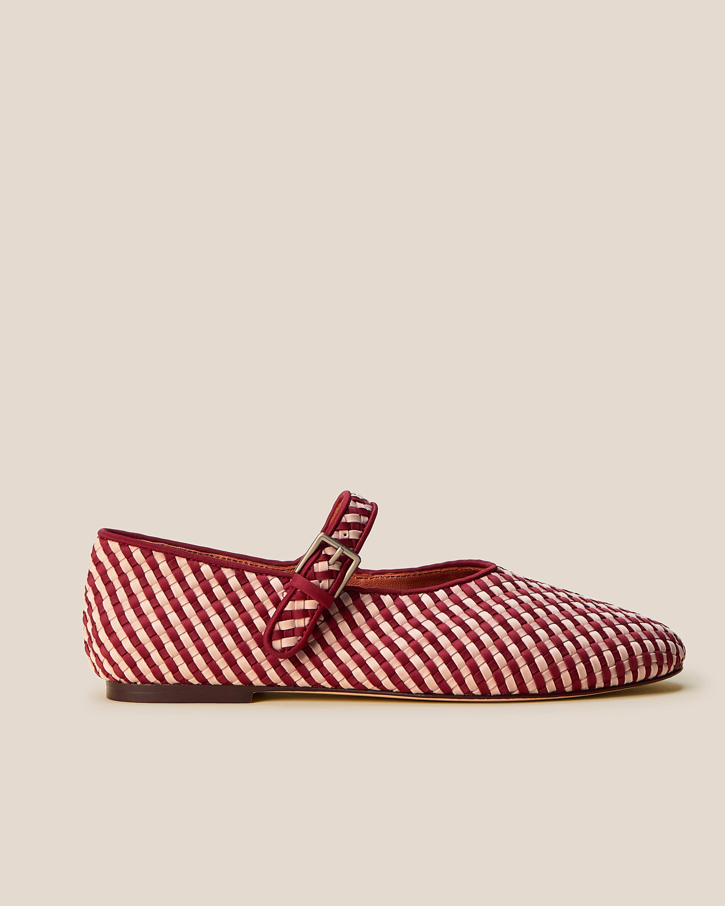 Marais Mary Jane Striped | Lychee | Naghedi