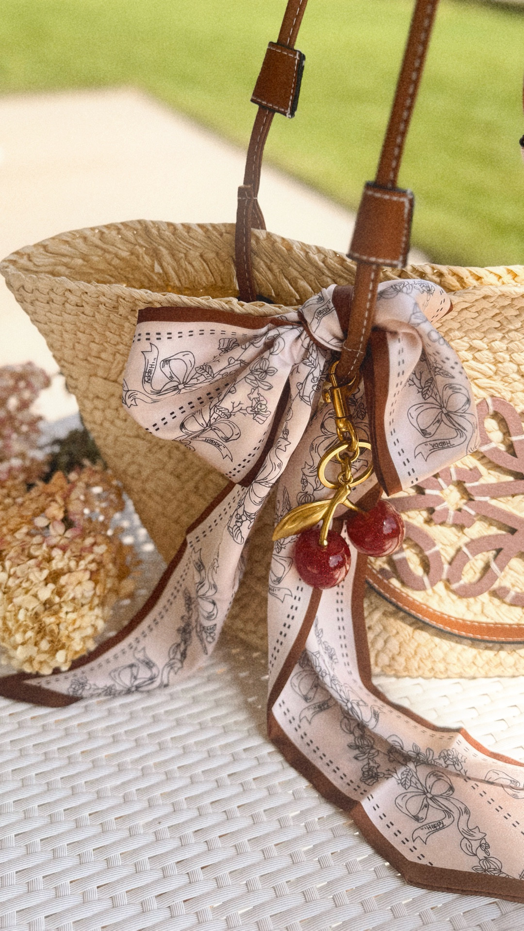 Keeping my straw bag on the roster 🍂👜🍒 A few fun dupes and suddenly it’s fall’s cutest plus-one!

#LTKSeasonal #LTKItBag #LTKFallSale