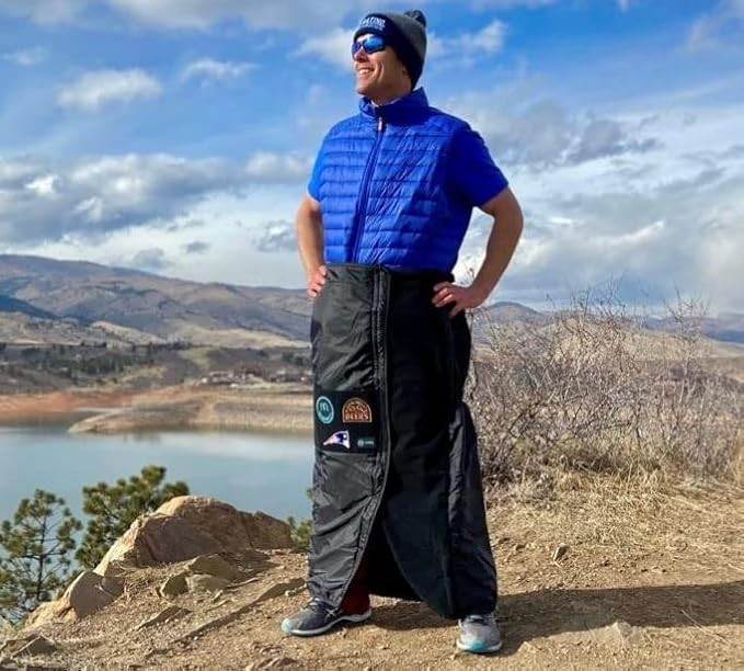 Mozy Tall | The Wearable Thermal Wrap for The Outdoors | 2" Inches Taller | Black | Amazon (US)