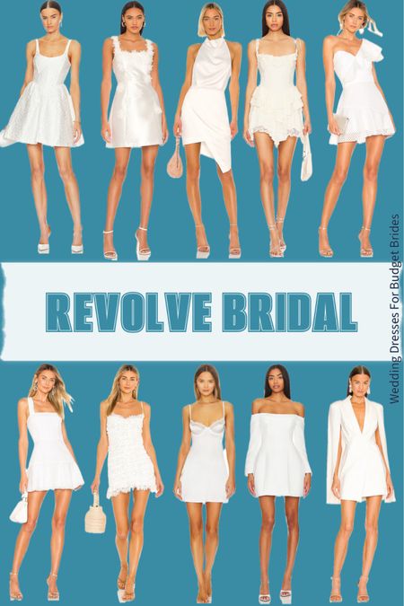 Glam little white dresses at Revolve for the bride to be!

#summerdresses #reheasaldinnerdresses #bachelorettedresses #afterpartydresses #vacationdresses

#LTKWedding #LTKSeasonal #LTKStyleTip