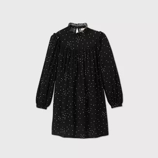 Women's Long Sleeve Ruffle Dress - A New Day™ | Target