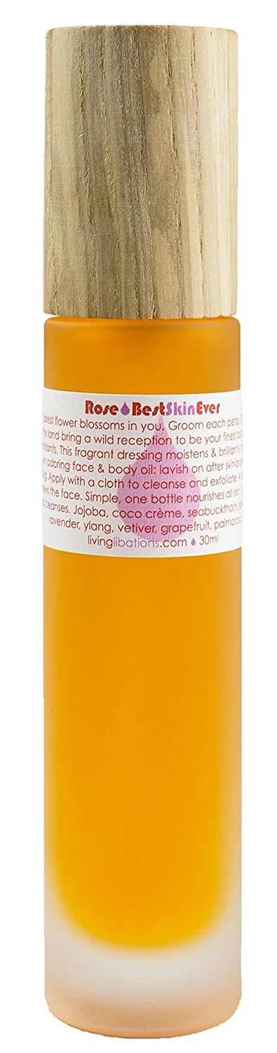 Amazon.com: Living Libations - Organic Best Skin Ever All-In-One Facial Cleanser, Exfoliator + Mo... | Amazon (US)