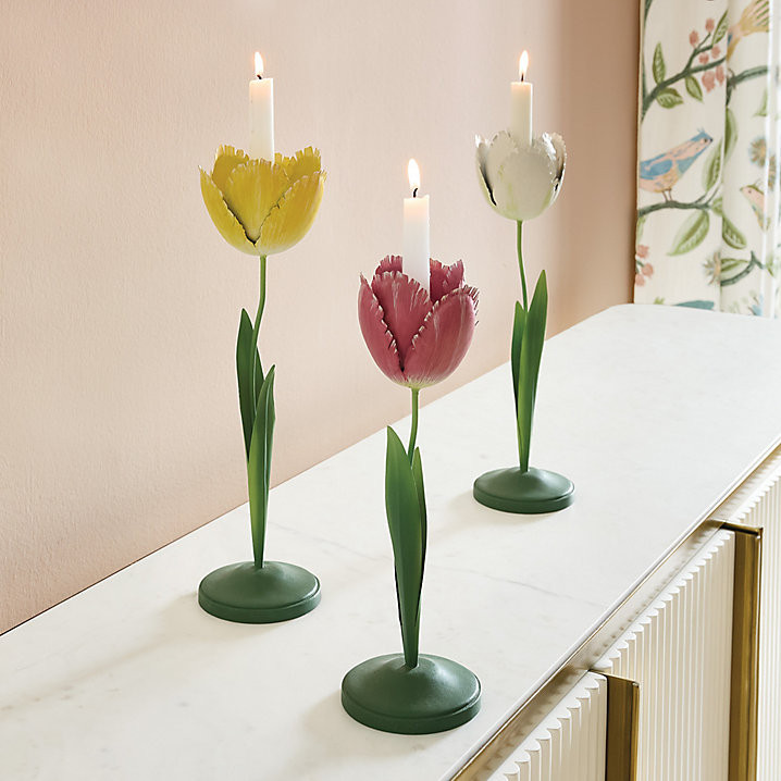 Tulip Candleholders | Ballard Designs, Inc.