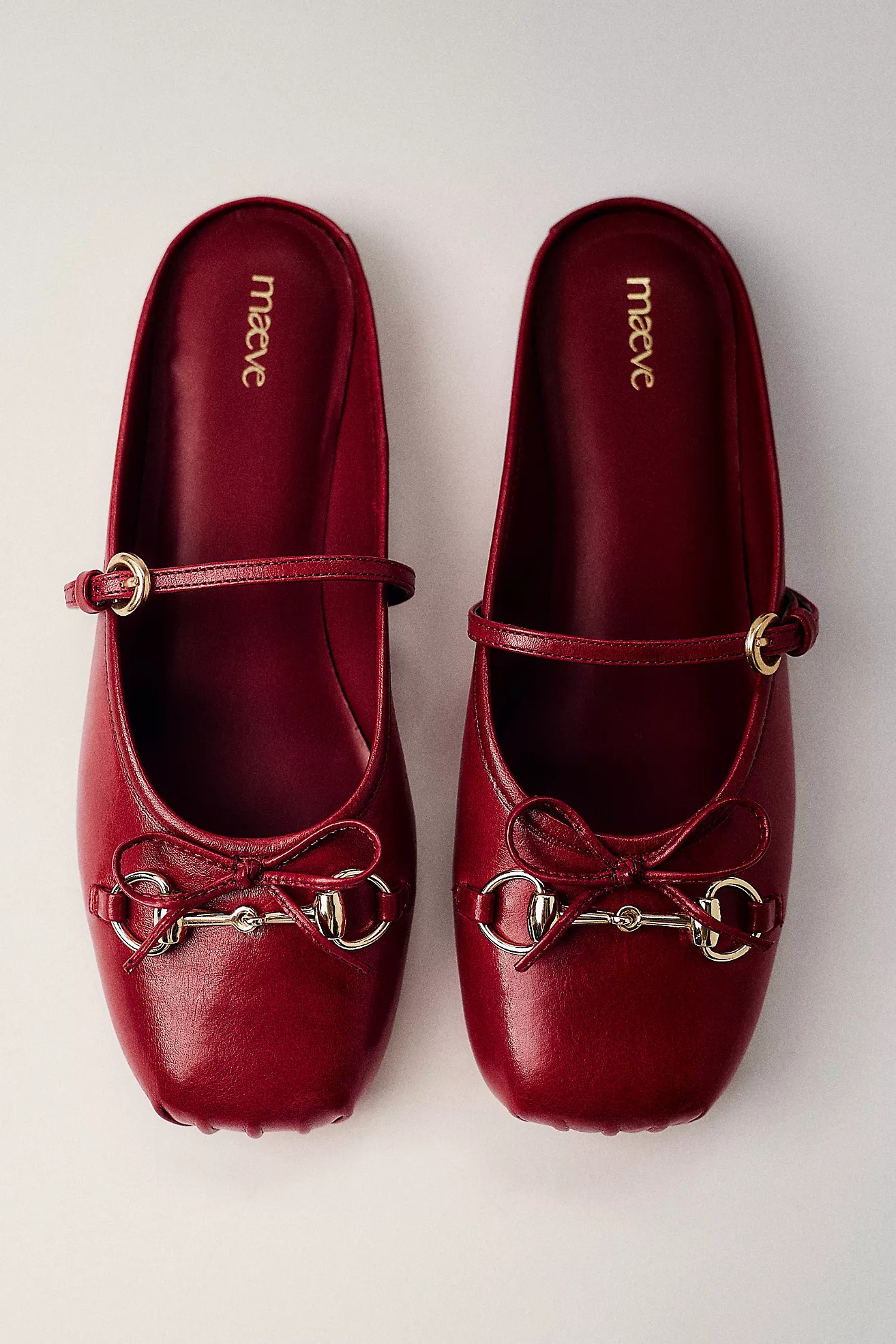Maeve Horsebit Mule Ballet Flats | Anthropologie (US)