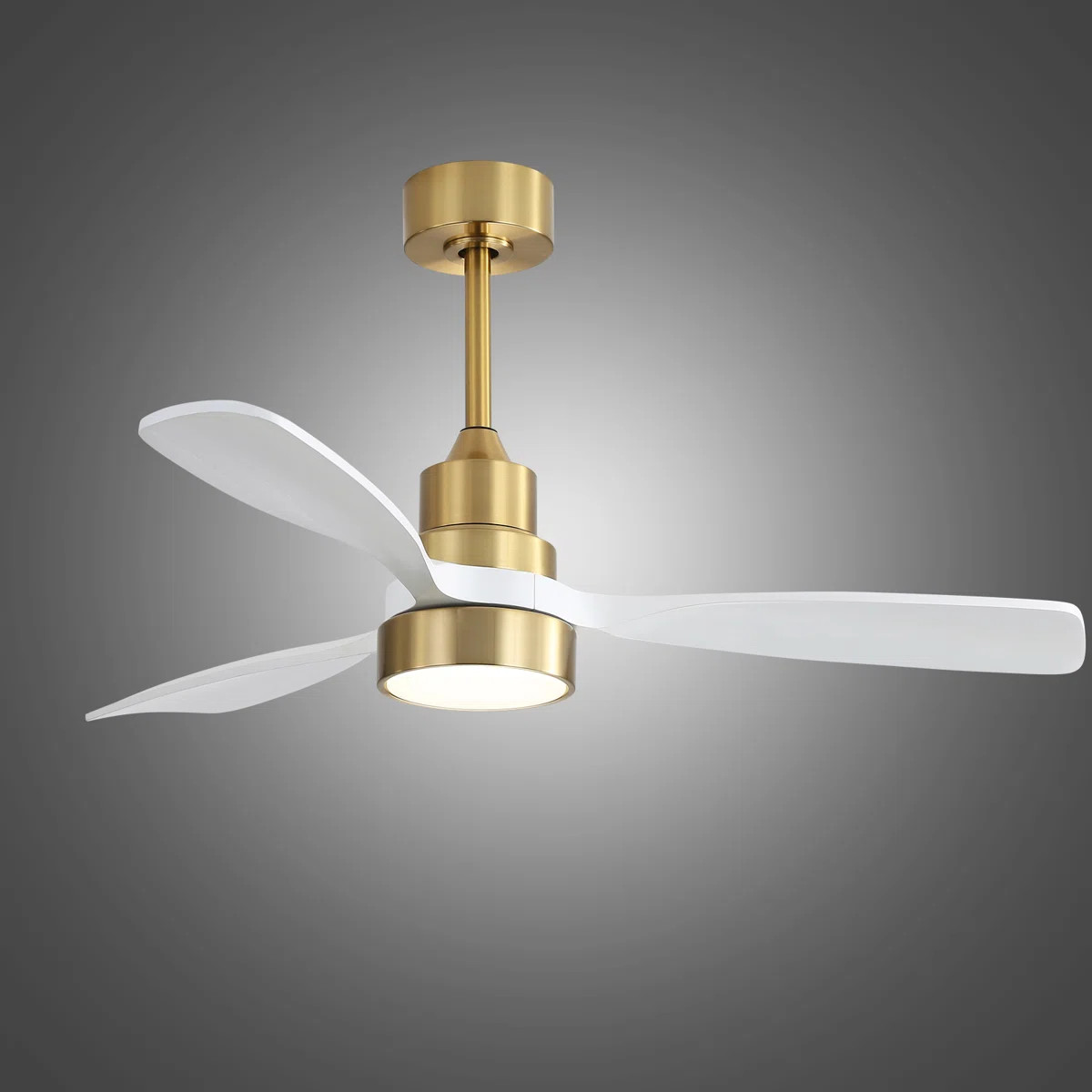48" Nicola 3 - Blade Modern Ceiling Fan with Remote Control and Light Kit | Wayfair North America