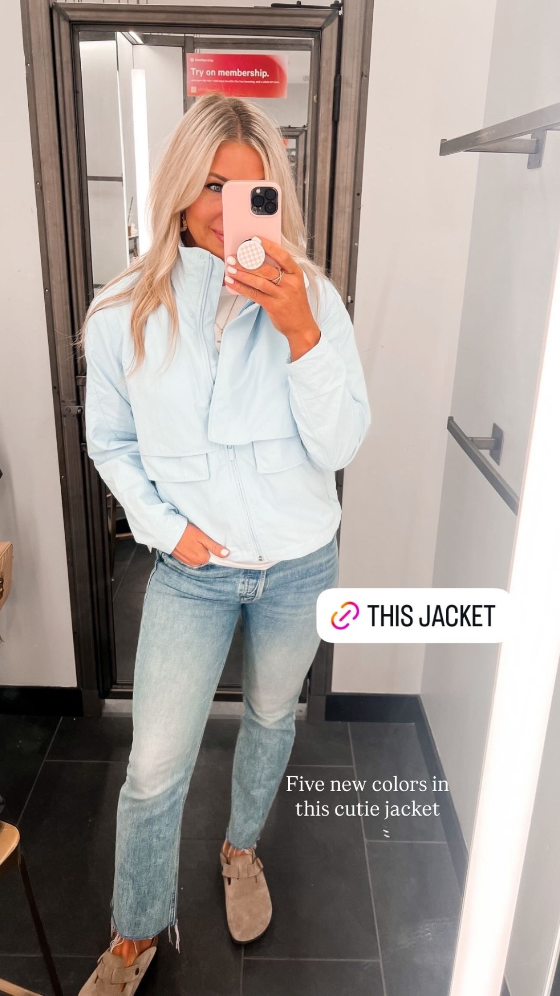 Five colors in this jacket 
Lululemon 
Effortless style 
Staple wardrobe piece 

#LTKmomlife #LTKootd #LTKActive