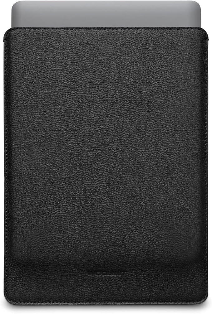 Woolnut Leather & Wool Sleeve Case Cover, for MacBook Pro 13 & Air 13 inch (New model) - Black, MacB | Amazon (US)