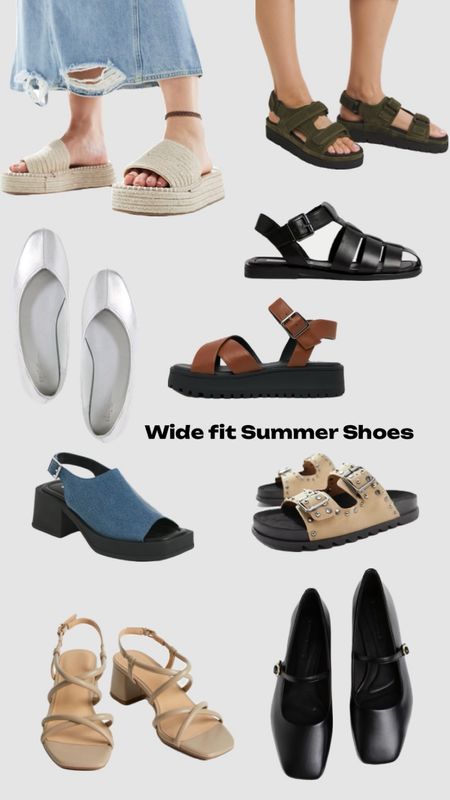 My wide fit shoes top picks for summer 

#LTKSeasonal #LTKshoecrush #LTKplussize