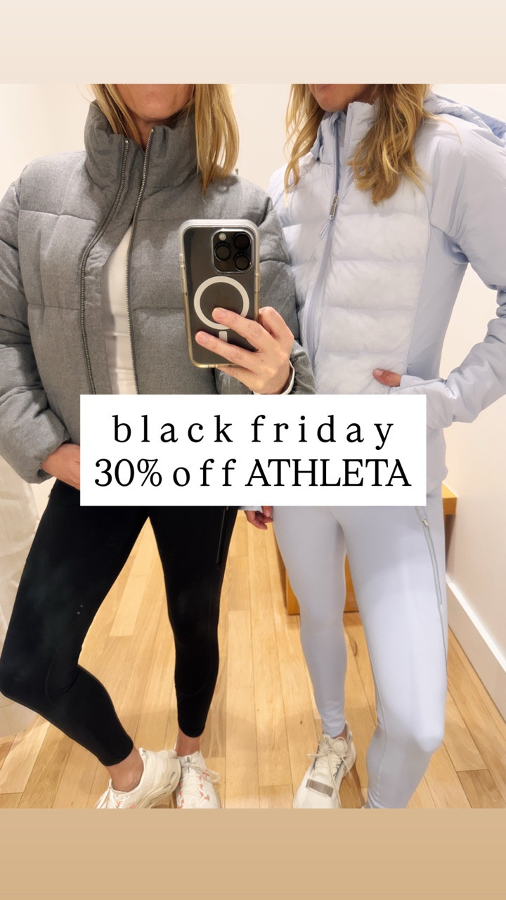 30% off EVERYTHING at Athleta for Black Friday!
11/24-11/29

We are using this sale to stock up on some new workout pieces for ourselves before diving into all the holiday shopping. So many gorgeous, cozy and chic options for winter. Linking our favorite picks to this post!

Sizing notes: all items tts. Gretchen and Laura both in smalls in all items. Gretchen is 5’7” and Laura is 5’5."

#athletapartner 
@athleta

#LTKActive #LTKGiftGuide #LTKCyberWeek