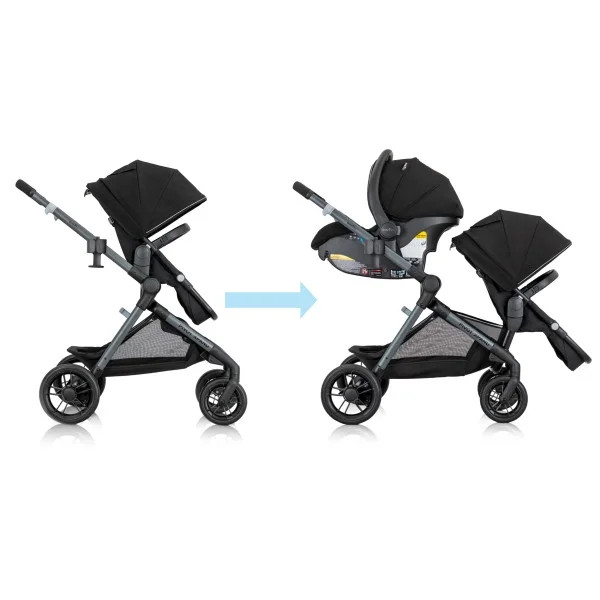 Pivot Xpand Modular Stroller (Ayrshire Black) | Walmart (US)