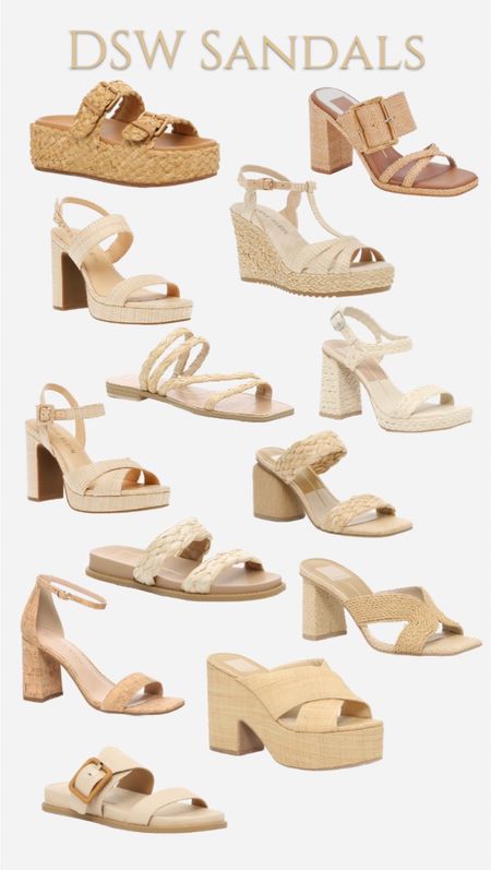 DSW Sandals! Many of these are on sale, and all of them are perfect for spring and summer! 

DSW sale, sale shoes, shoe sale, raffia sandals, raffia shoes, raffia heels, wedges, summer wedges, spring wedges, wedding shoes, wedding guest shoes, spring wedding guest, summer wedding guest, strappy sandals, chunky sandals, platform sandals, woven sandals, natural sandals, neutral heels, nude sandals, nude heels, shoes under $100, shoes under $50, sandals under $100, sandals under $50, heels under $100, heels under $50, wedges under $50, wedges under $100, Platform heels, resort wear, beach vacation, travel outfit, trip outfit

#LTKtravel #LTKshoecrush #LTKunder100