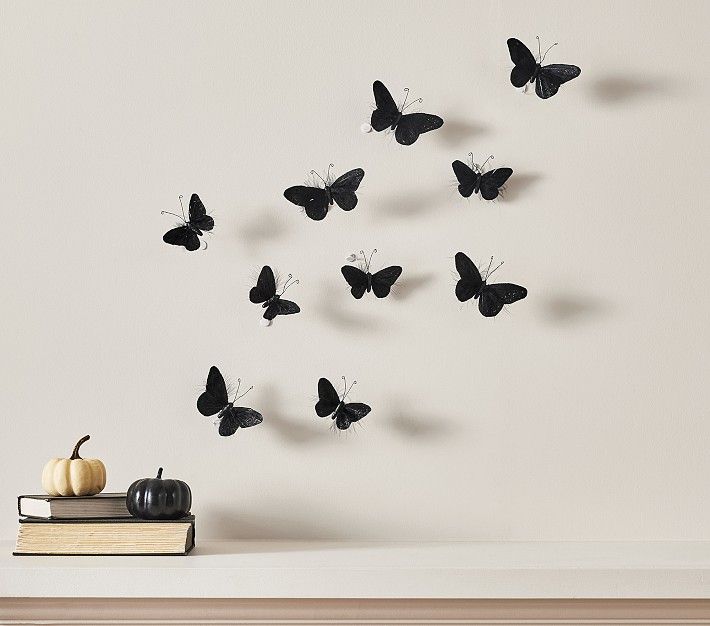 Black Butterflies Decor | Pottery Barn Kids