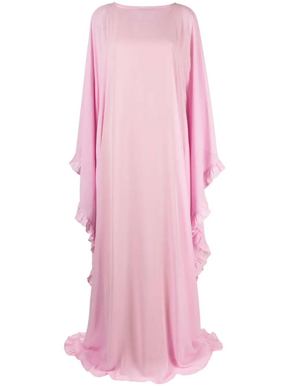 Tula semi-sheer draped dress | Farfetch Global