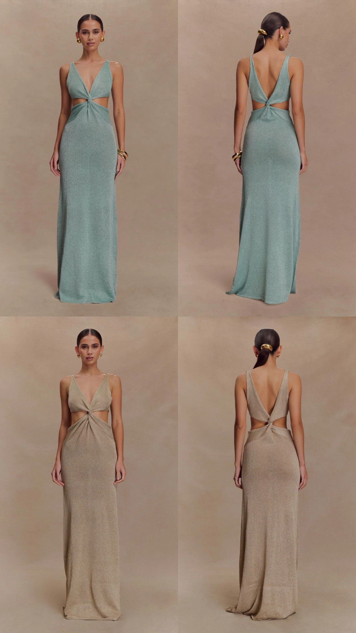 MESHKI
Gracelyn
Twisted Metallic Knit Maxi Dress

#LTKStyleTip #LTKParties #LTKTravel