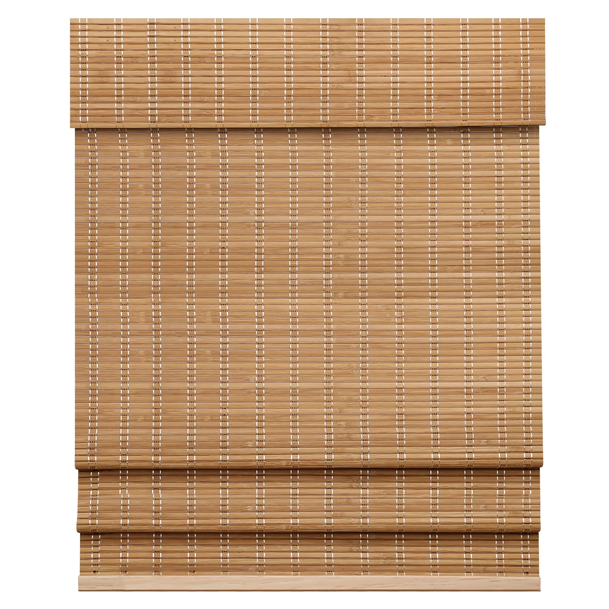 LazBlinds Cordless Bamboo Roman Shades, Light Filtering Window Treatment, Roll Up Bamboo Blinds f... | Amazon (US)