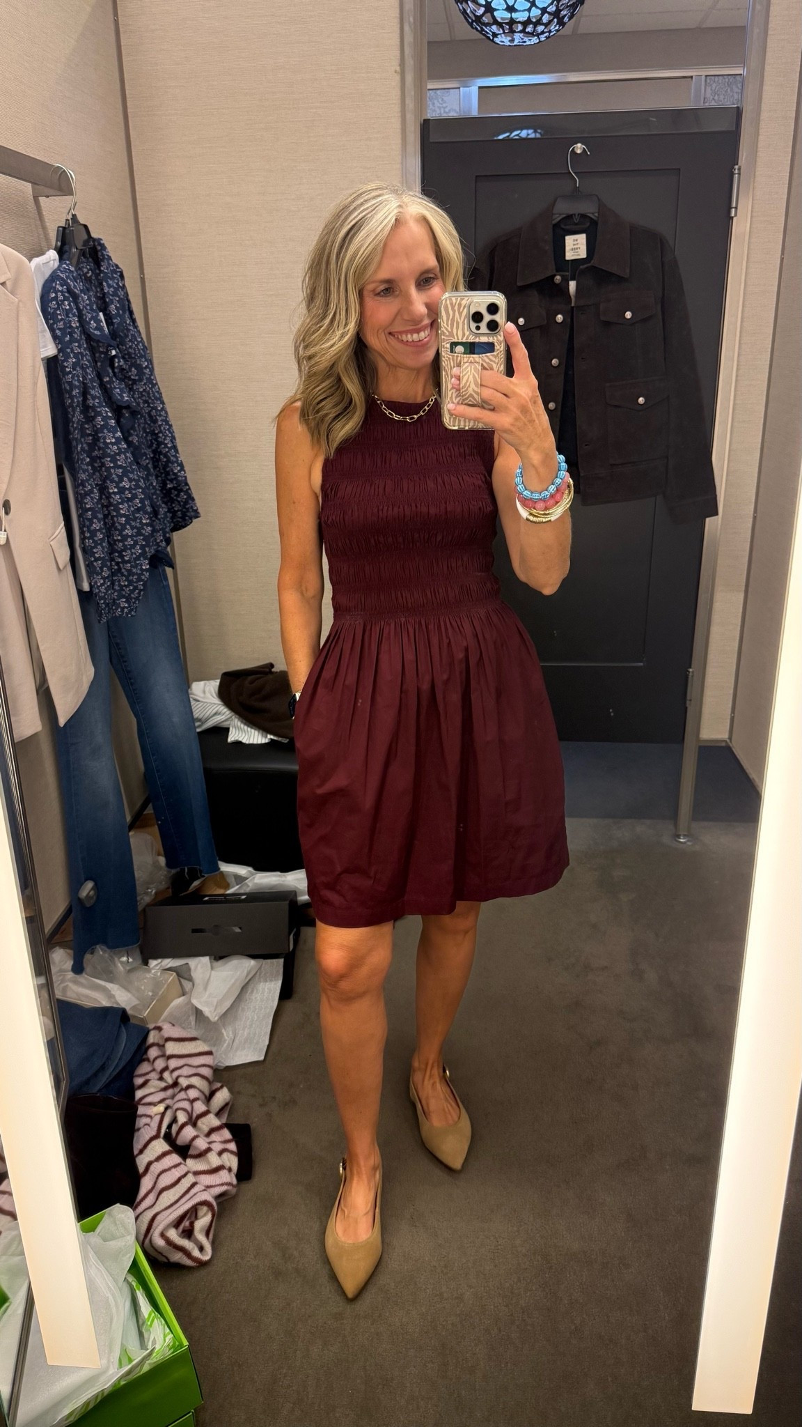 Super cute late summer early fall dress. Wearing XS
Will look super cute with boots and a denim jacket

#LTKootd #LTKgrwm #LTKSaleAlert