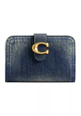 COACH Women's Love Denim Tabby Wallet | Belk