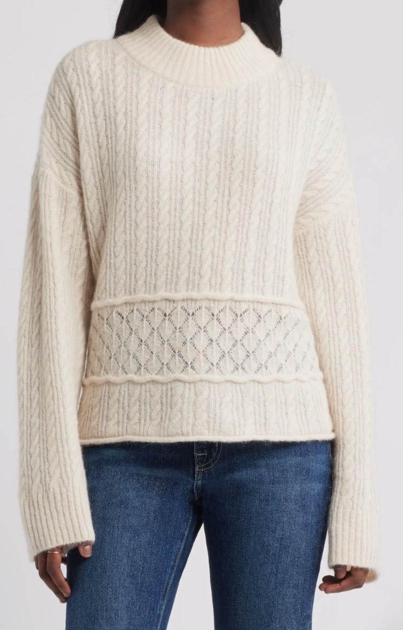 Pointelle Ruffle Edge Cardigan
Sweater #LTKFindsUnder100

#LTKSeasonal