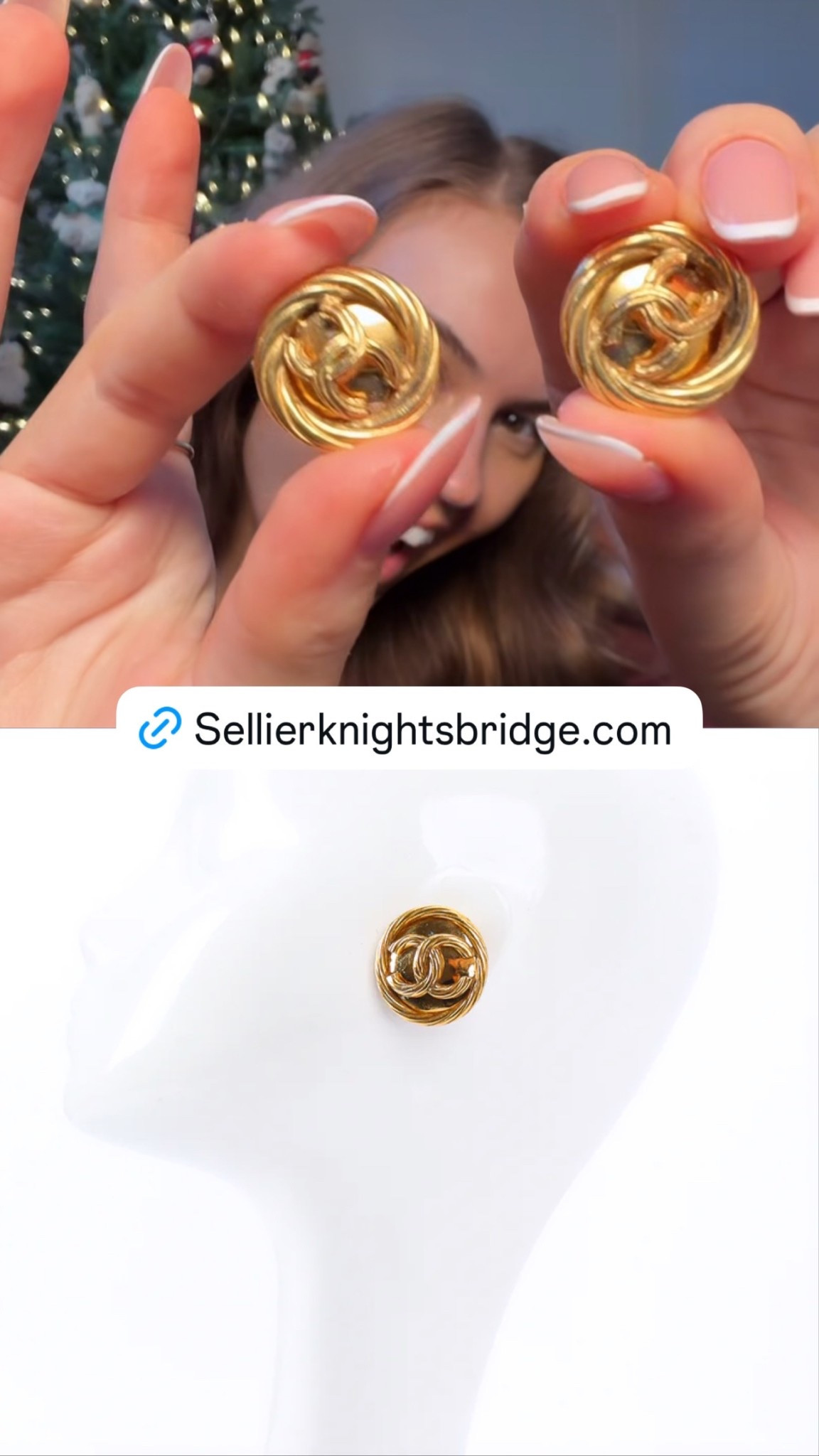 Day 23 - Chanel vintage Earrings ✨