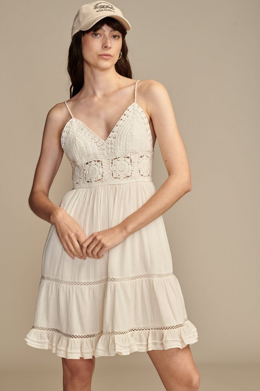 DREAM CROCHET DRESS | Lucky Brand
