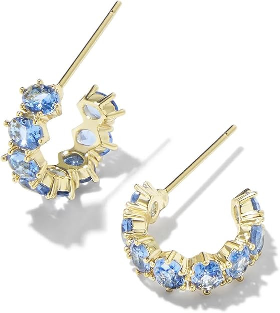 Kendra Scott Cailin Crystal Huggie Earrings, Fashion Jewelry For Women | Amazon (US)
