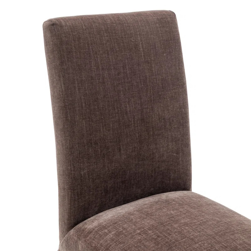 Arsaluis 19.3'' H Fabric Upholstered Pine Parsons Chair | Wayfair North America