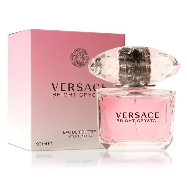 Versace Bright Crystal Eau de Toilette, Perfume for Women, 3 Oz - Walmart.com | Walmart (US)
