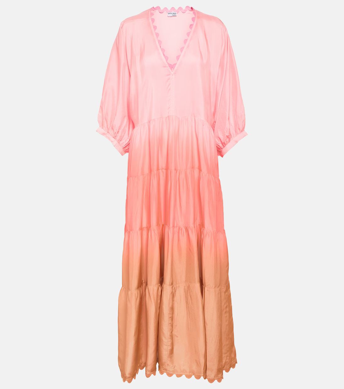Tiered silk maxi dress | Mytheresa (US/CA)