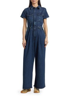 Fit For Success Denim Jumpsuit | Saks Fifth Avenue OFF 5TH
