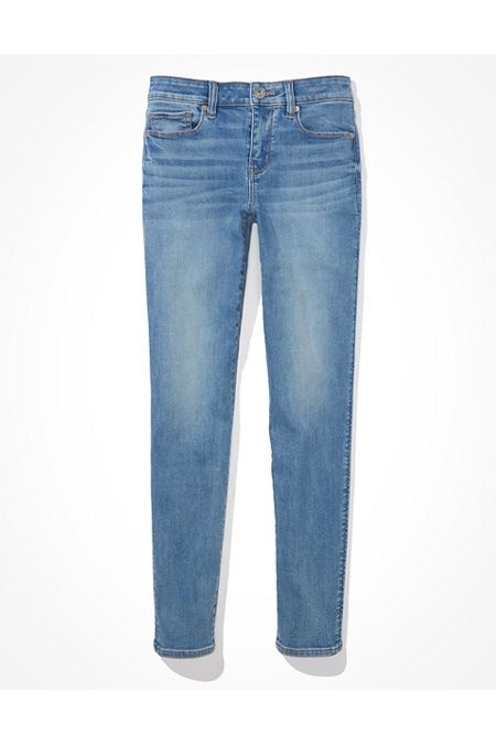 AE Next Level Skinny Jean Women's Skylight 14 Long | American Eagle Outfitters (US & CA)