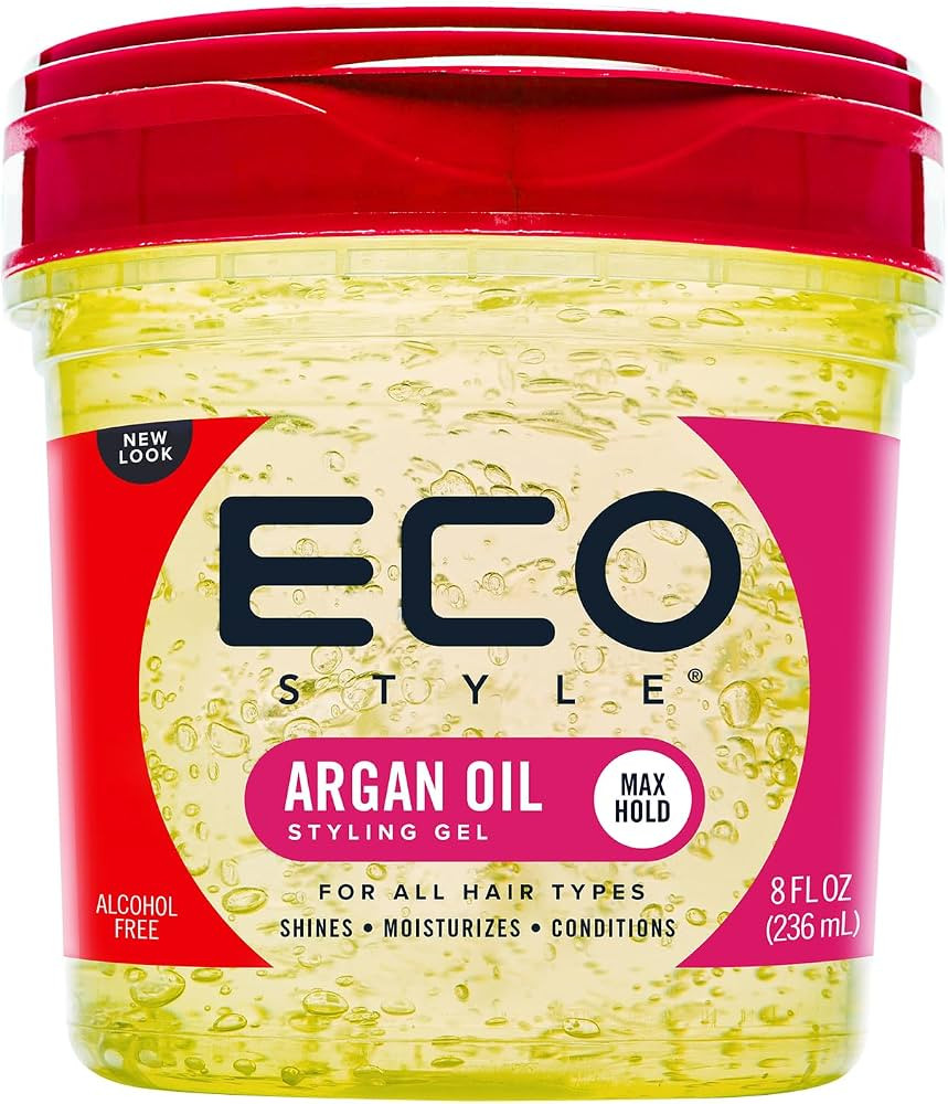 Eco Style Moroccan Argan Oil Styling Gel - Promotes Healthy Hair - Nourishes And Repairs - Delive... | Amazon (US)