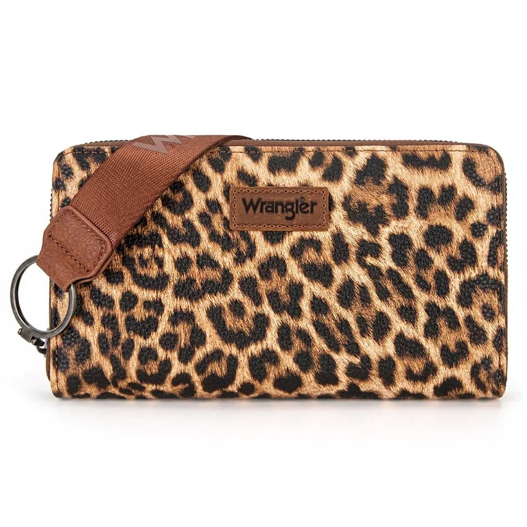 Wrangler Womens Wallet Wristlet Long Purse Designer Clutch Large Capacity Credit Card Holder Gift... | Walmart (US)