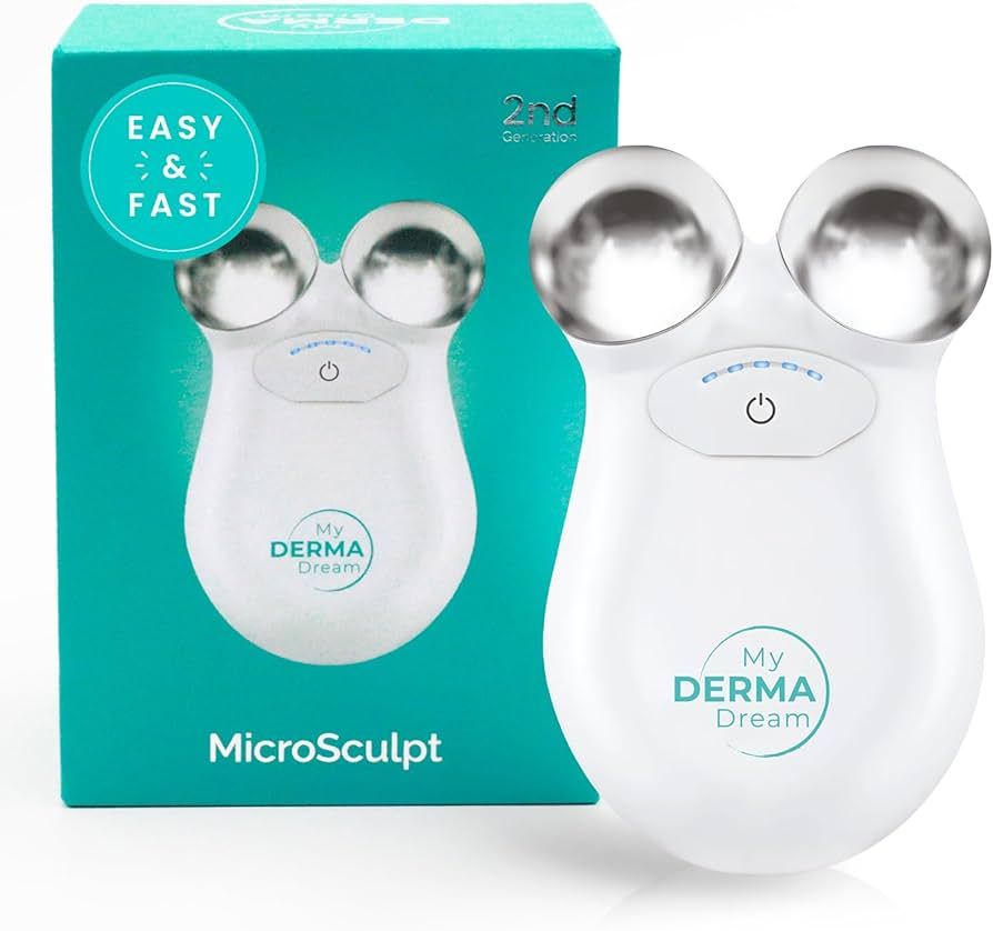 My Derma Dream MicroSculpt Microcurrent Facial Device - Instant Face Lift I Professional Anti Agi... | Amazon (US)