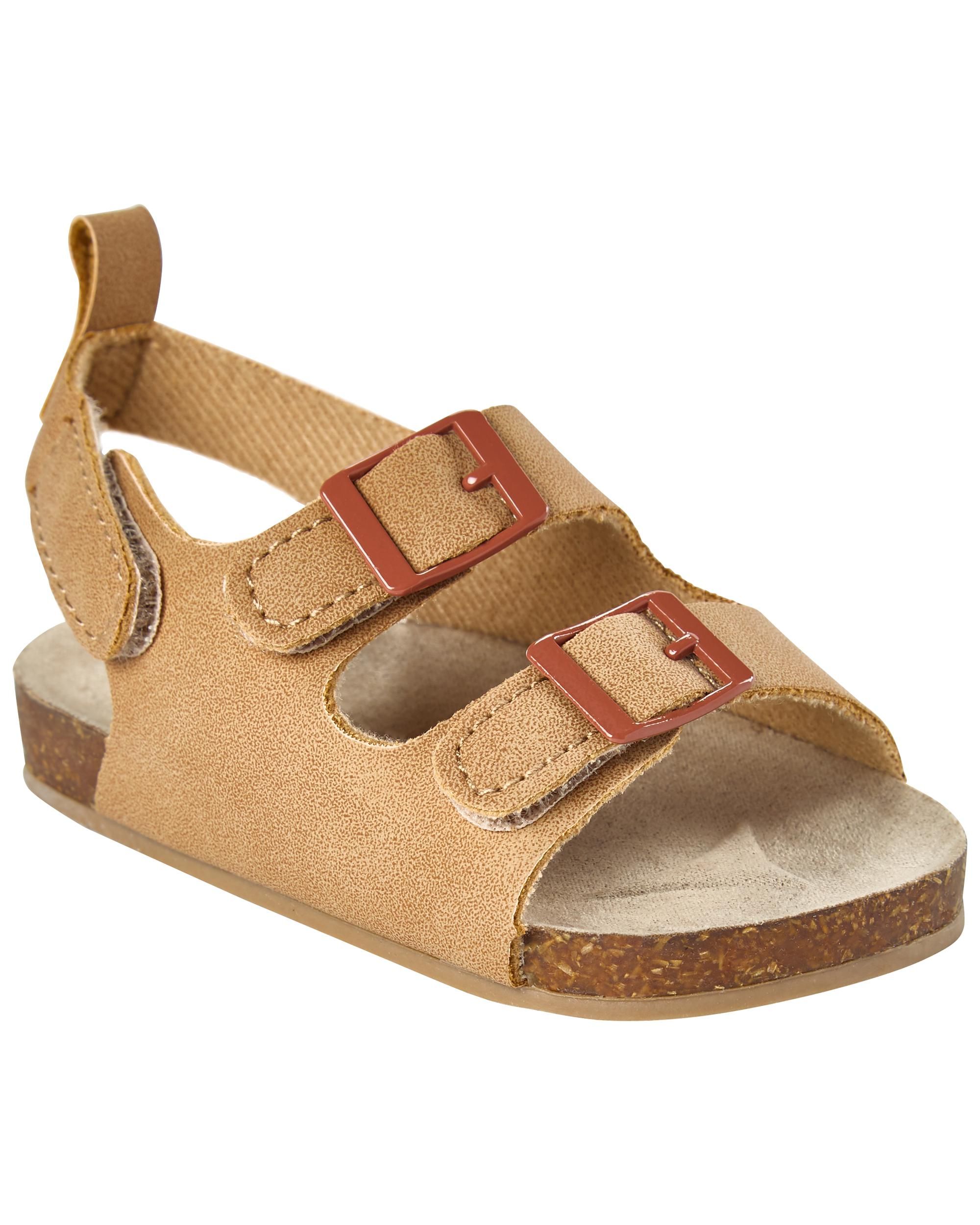 Buckle Footbed Sandals | Carter's