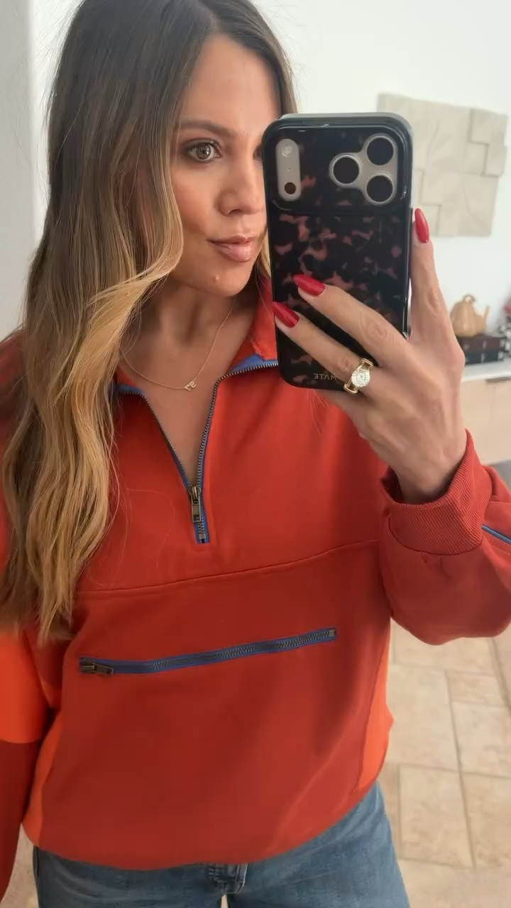 The perfect sweatshirt for fall! The colors are so good and it’s beyond comfortable!

Ash sizes:
Height: 5’6”
Weight: 140lbs
Tops: medium
Pants: 6, medium, 28

#LTKmomlife #LTKootd #LTKSeasonal