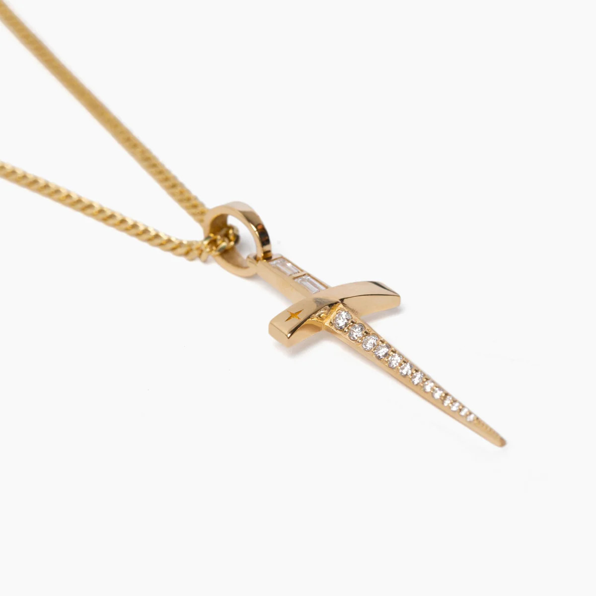 Large Diamond Dagger Pendant | For Ever Fine Jewelry