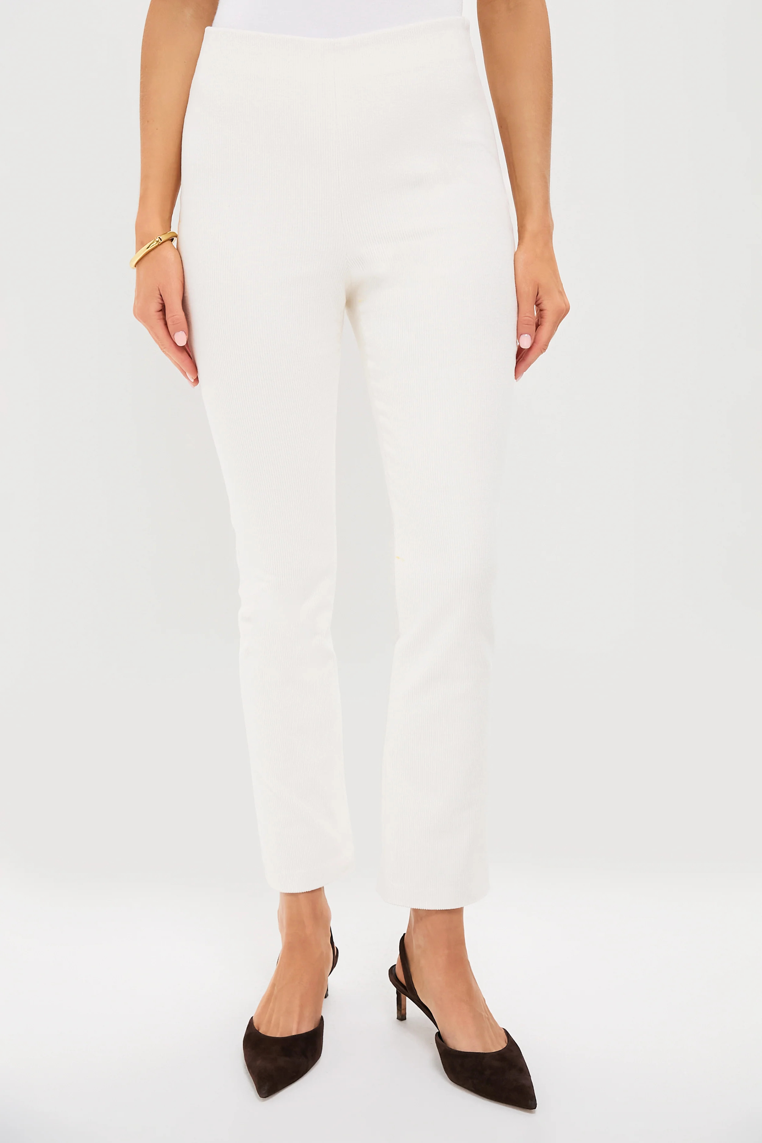 Winter White Corduroy Ashford Pants | Tuckernuck (US)