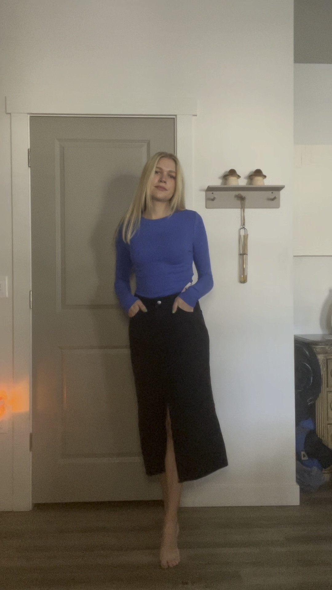 This long sleeve shirt is the softest thing ever! I also got it in white. #falloutfit

#LTKunder50 #LTKSale #LTKstyletip