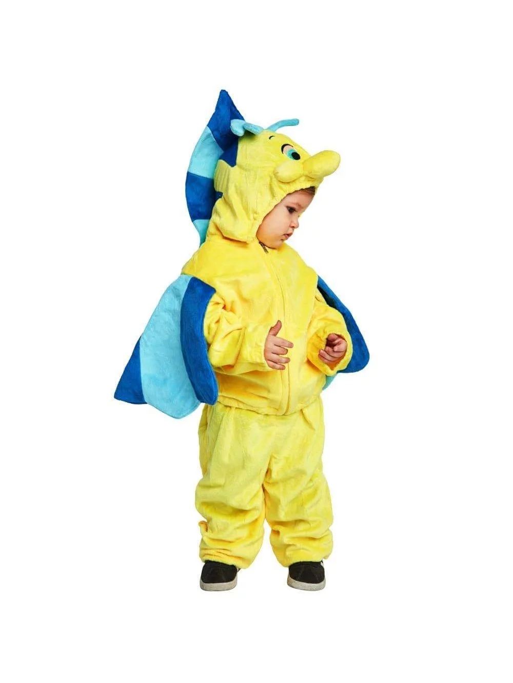 Exclusive Flounder Fish Halloween Fancy-Dress Costume for Infant, Boys 6 Months | Walmart (US)