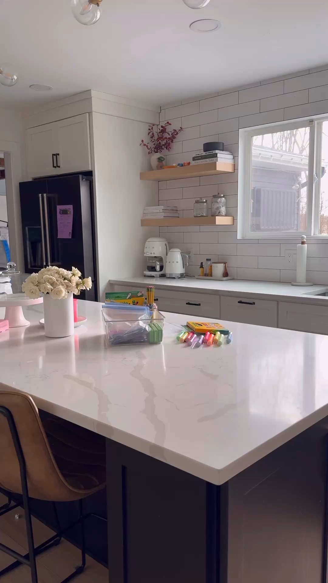 It’s one of my favorite little hacks to making school mornings easier - Having a bin on hand full of all of the things my kids run out of the most during the school week all in one spot for them to grab! Highlighters, pencils, markers - you name it  

#LTKHome #LTKKids #LTKFamily