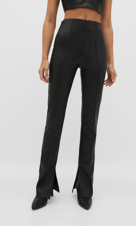 Smart trousers with an adjustable waist | Stradivarius (UK)