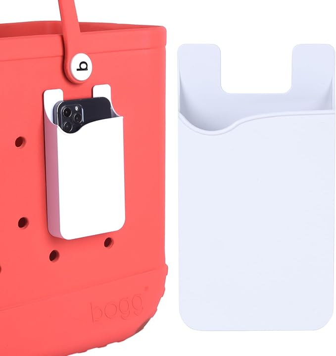 Phone Holder for Bogg Bag, Accessories for Beach Tote, Universal Hard ABS Plastic Phone Case Hold... | Amazon (US)